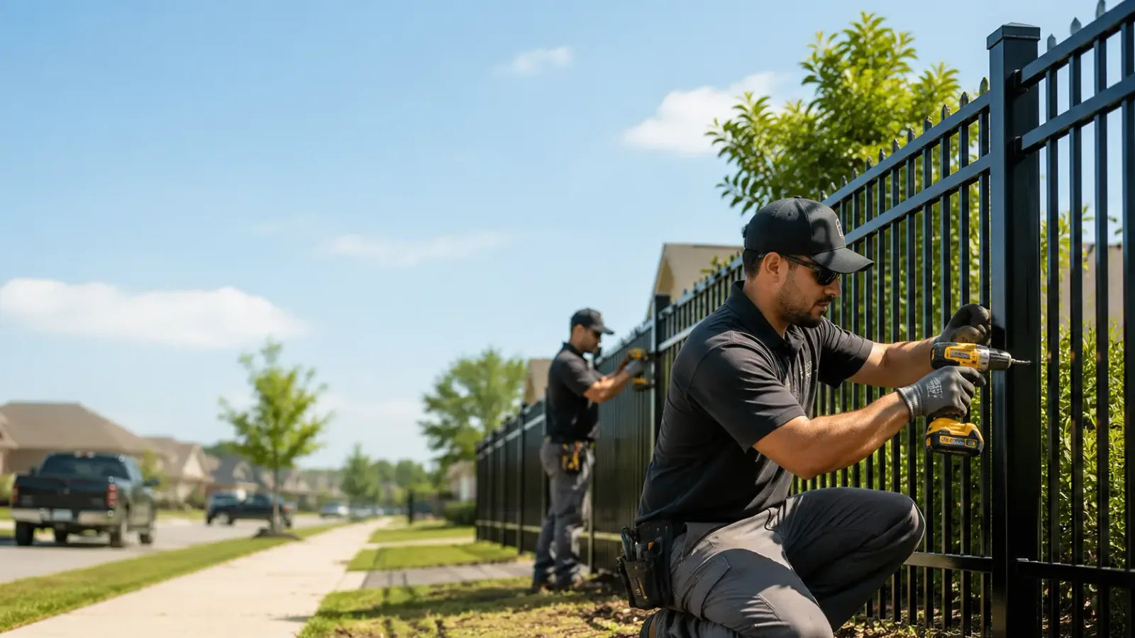 Metal Fence Installation in Cockeysville, MD